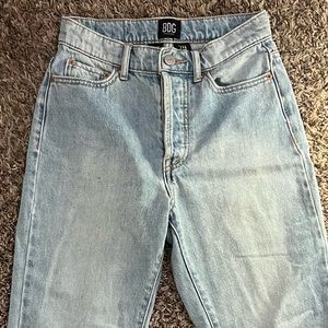 Urban Outfitters BDG Slim Straight Blue Denim